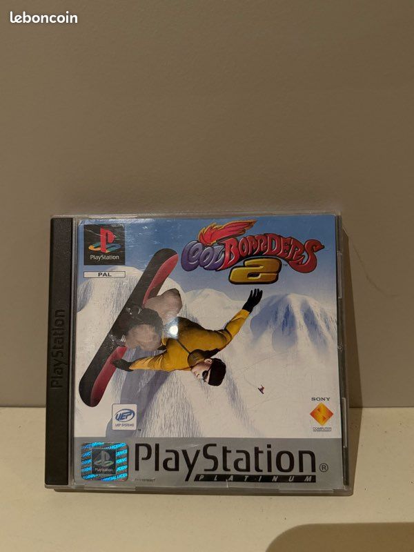 Jeu PS1 cool boarders 2 Platinum : Achat occasion | Jeux vidéo Playstation 8 ans - 12 ans Bon état Retrogaming