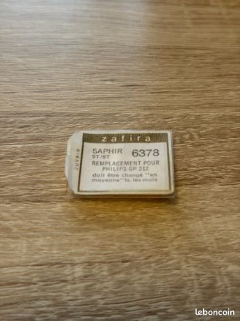 6378 Saphir ZAFIRA pour platine Philips GP212 6378 Saphir ZAFIRA pour platine Philips GP212