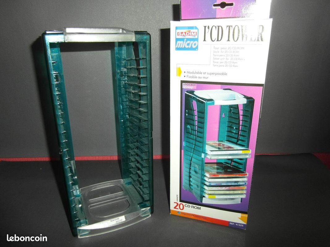 Colonne de rangement pour CD (image 1)
