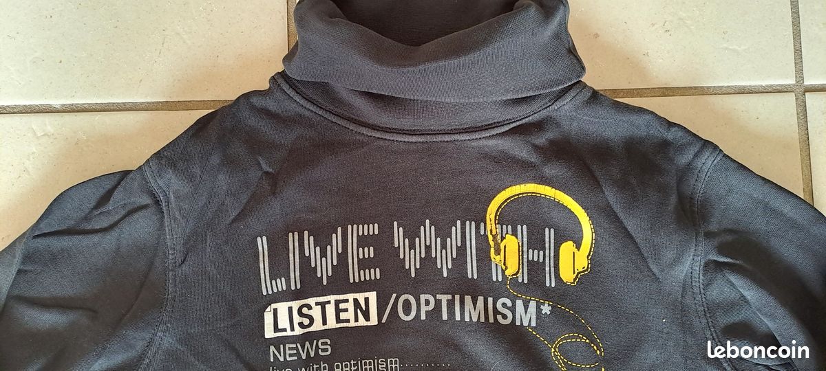 Cloud Aws Reinvent Hoodie Col Roulé Okaidi 10 Ans Vêtements