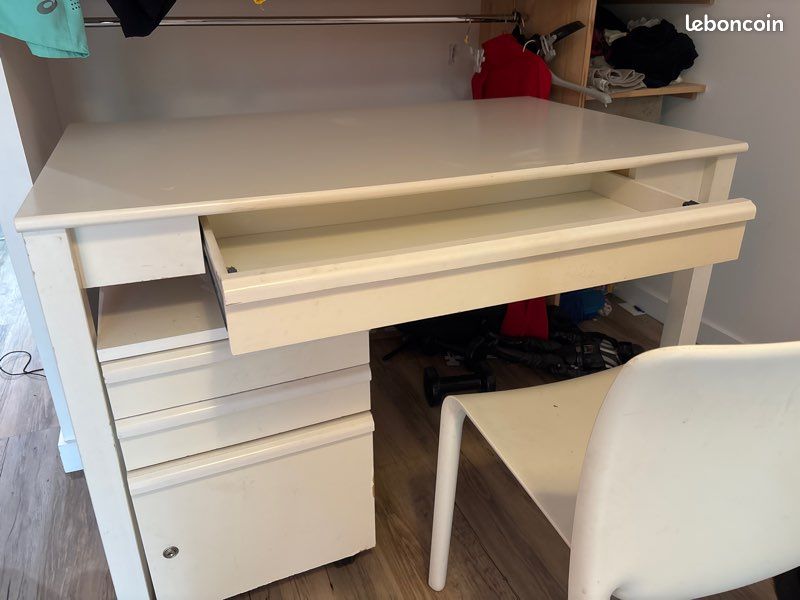 Bureau blanc (image 3)