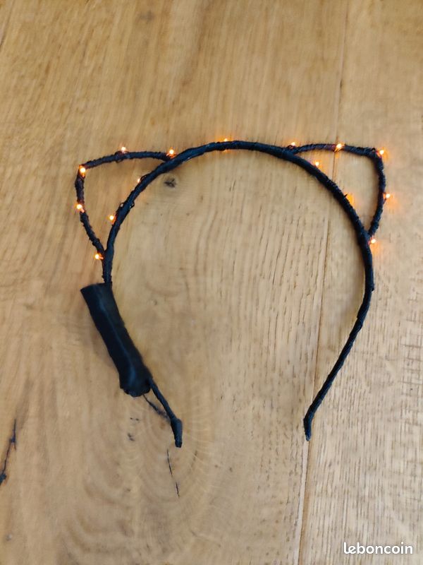Bandeau pour cheveux en forme d'oreille de chat (image 2)