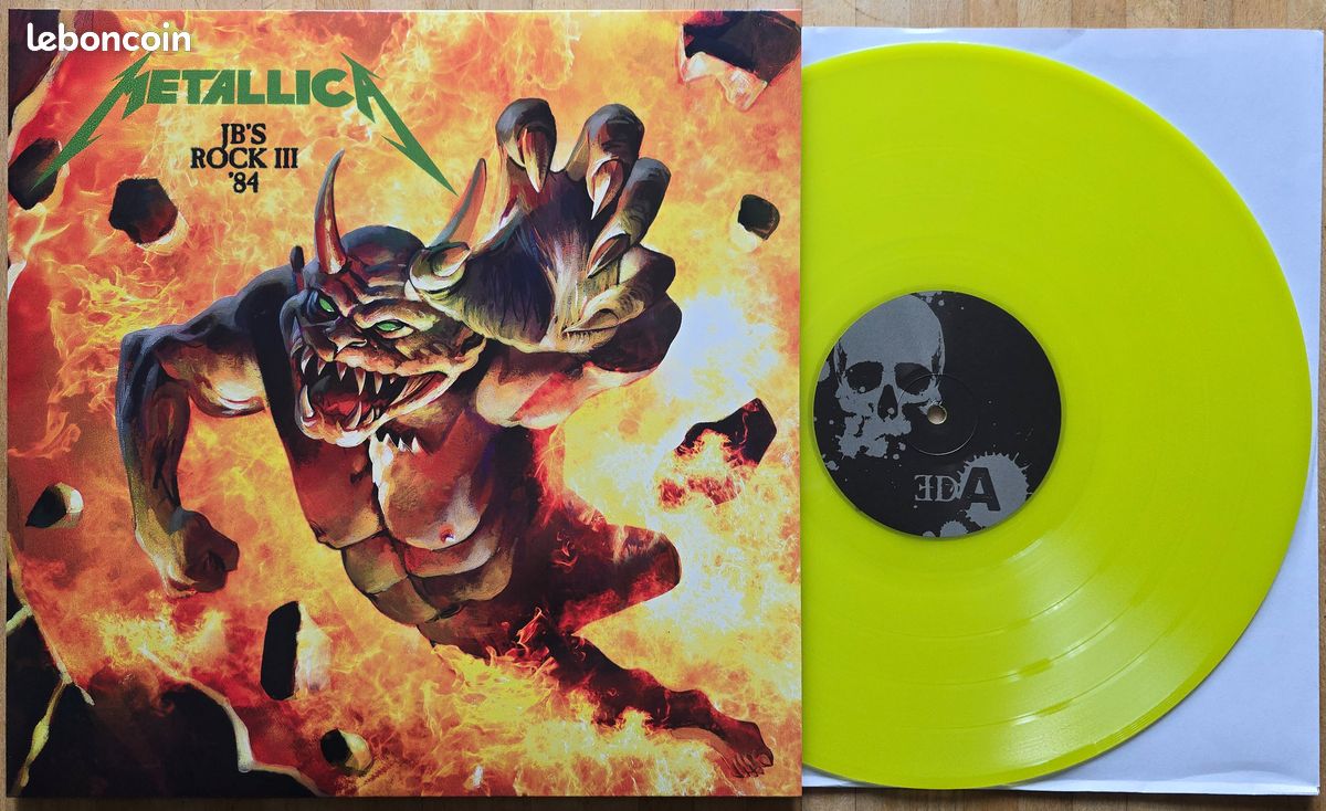 BOX LP+CD METALLICA "JB'S Rock III '84" (image 3)