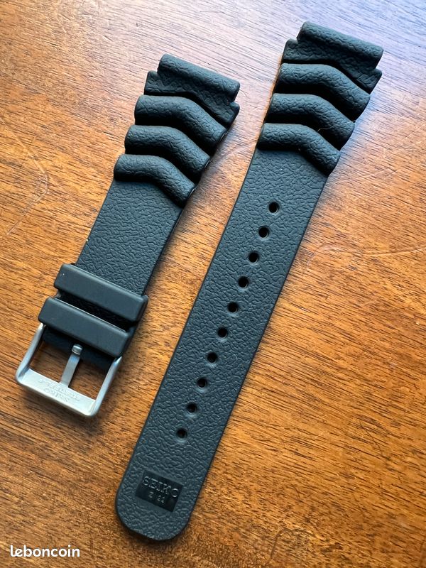 Seiko Dolce Tank Bracelets De Montre Seiko En Caoutchouc Bracelets