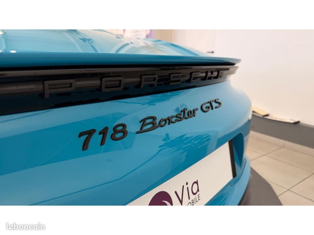 PORSCHE BOXSTER 2.5i - 365 CH - BV PDK 718 GTS (image 19)