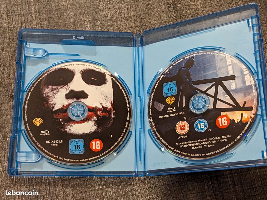Batman Begins + The Dark Knight - blu-ray (image 3)