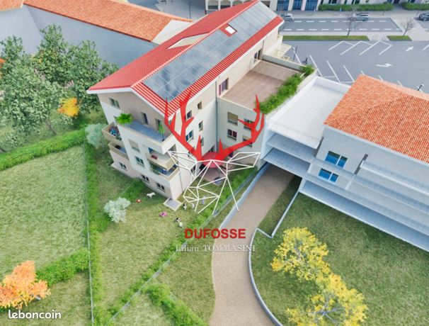 T5 124 m² dernier étage + terrasse 109 m²