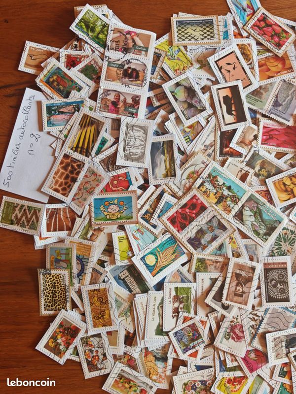 500 timbres français oblitérés avant 2025 - Collection