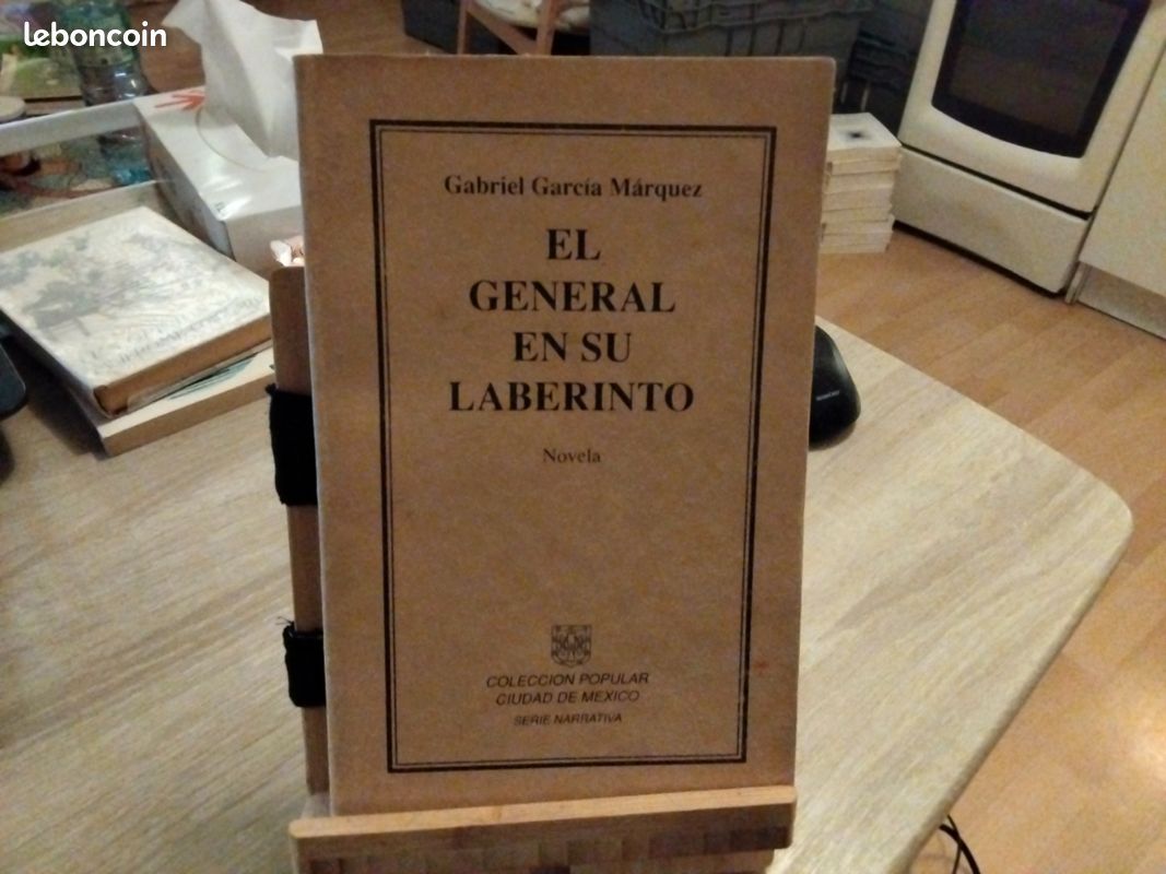 Gabriel Garcia marquez El general en su laberinto. Edition popular cuidad de mexico (image 1)