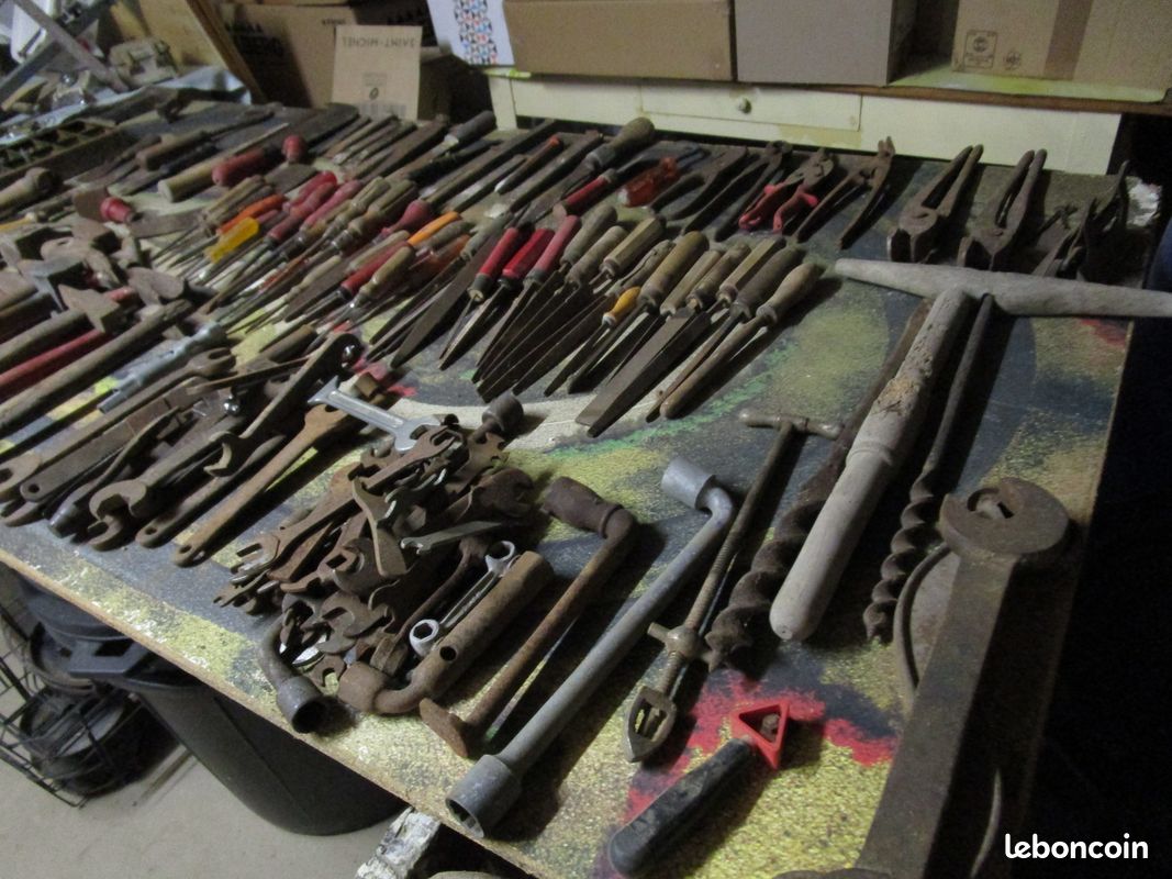 Outils anciens menuiserie, bricolage (image 2)