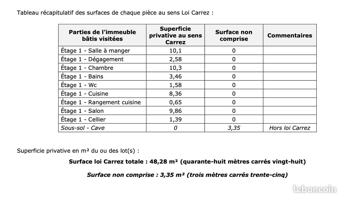 Appartement 3 pièces 48 m² - Limoges 87000 (image principale 8)