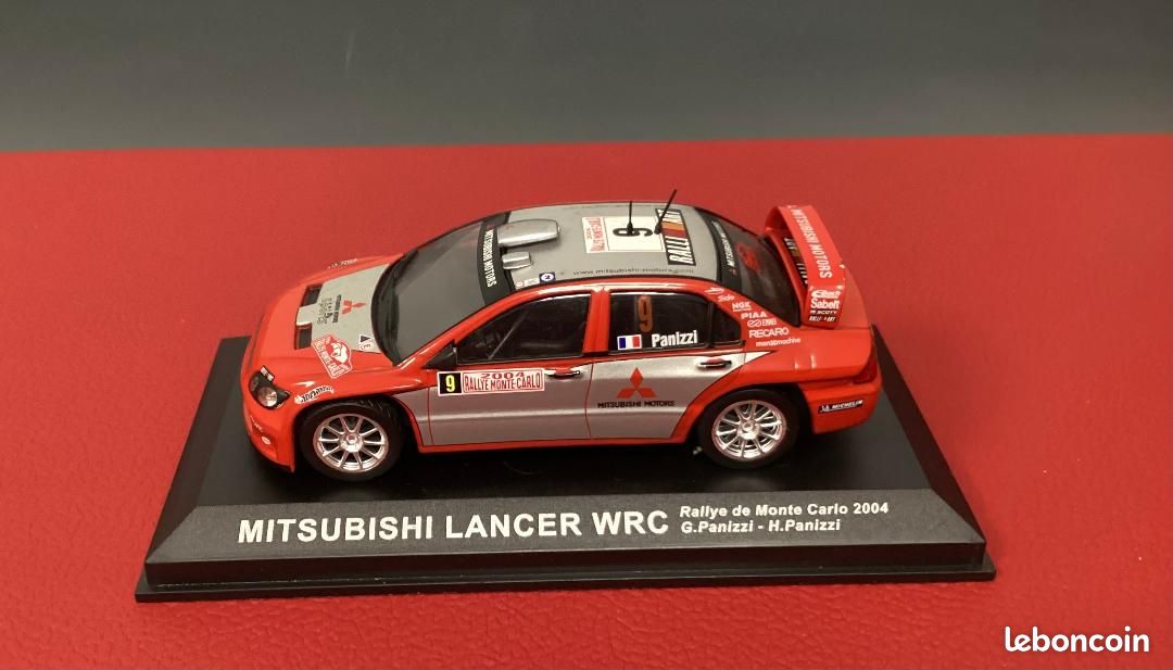 Modèle Réduit Mitsubishi Lancer WRC #27 Monte Carlo 2007 - 1/43 Altaya - Neuf
