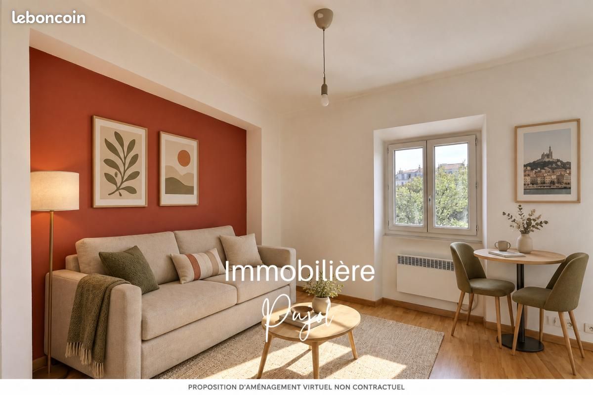 Appartement 1 pièce 20 m² · à Marseille · 20 m² · 90 000 €