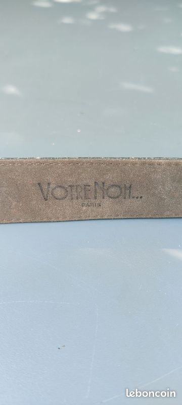 Ceinture en Cuir "Votre Nom" (image 4)