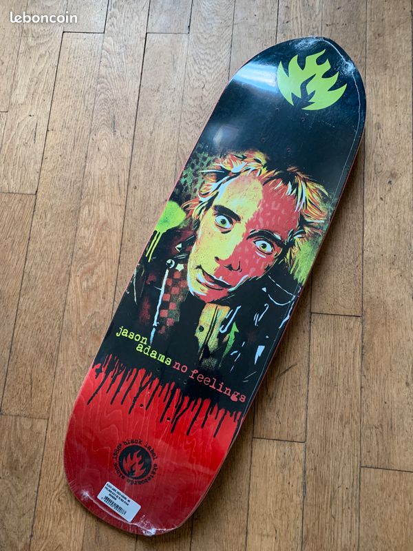 Skateboard Vintage THINK Jason Adams 1992 - Édition Rare étiquette Noire