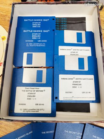 Jeu Atari ST Fun Radio La Compil Micro 4 - Bon État - Inclus Boîtier Et Instructions