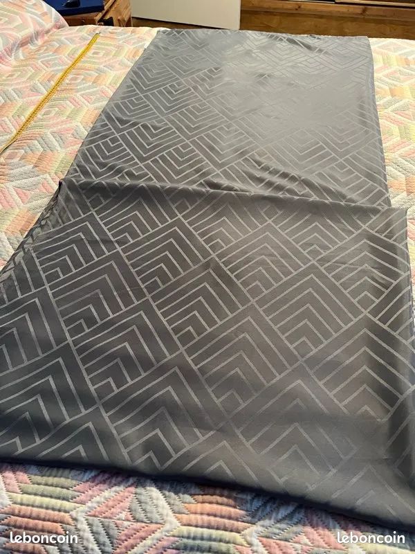 6 rideaux gris (image 3)