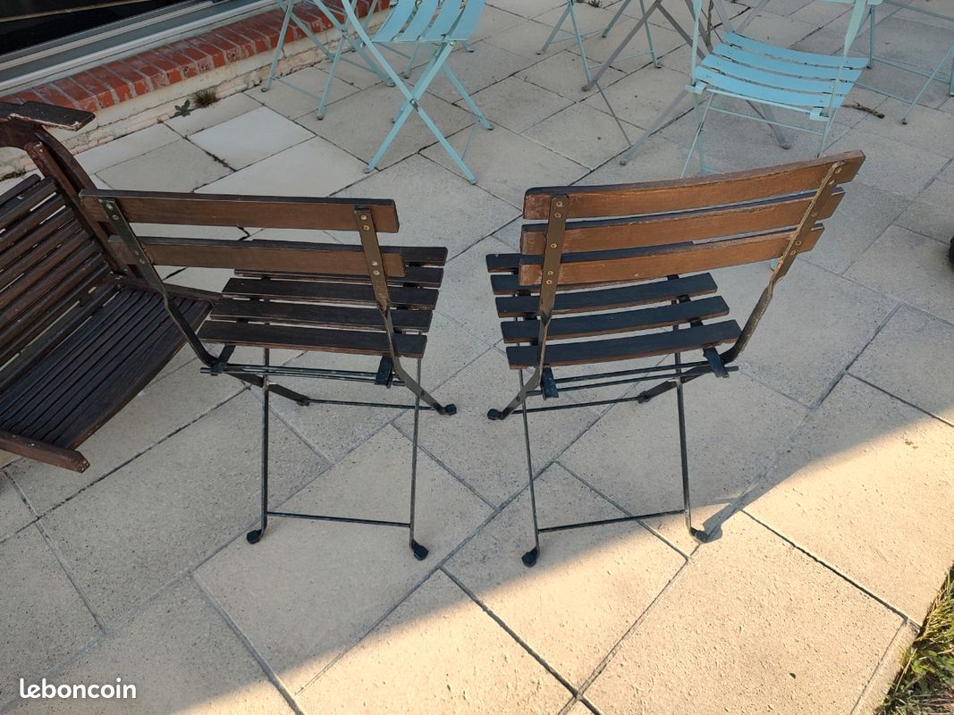 Chaises de jardin bois de chez Ikea (image 4)