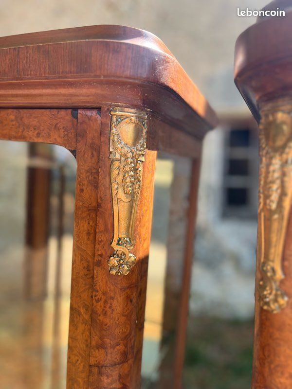 Vitrines de buffet / surmeubles bois et verre (image 6)
