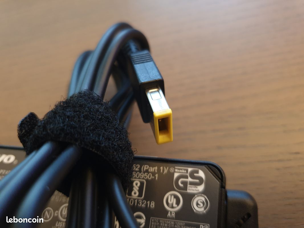 Original Lenovo ADLX45NCC3 ADLX45NCC3A Chargeur Adaptateur 65W (image 2)