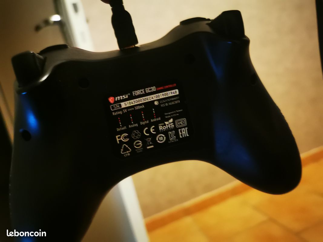 Manette gaming MSI (image 2)