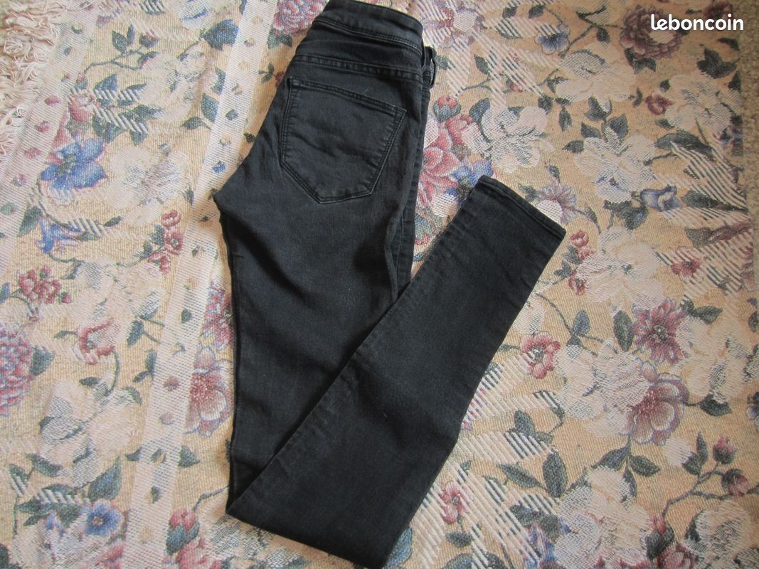 Jean noir slim T 34 (image 1)