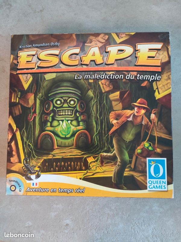 Jeu de société escape la malédiction du temple (image 1)