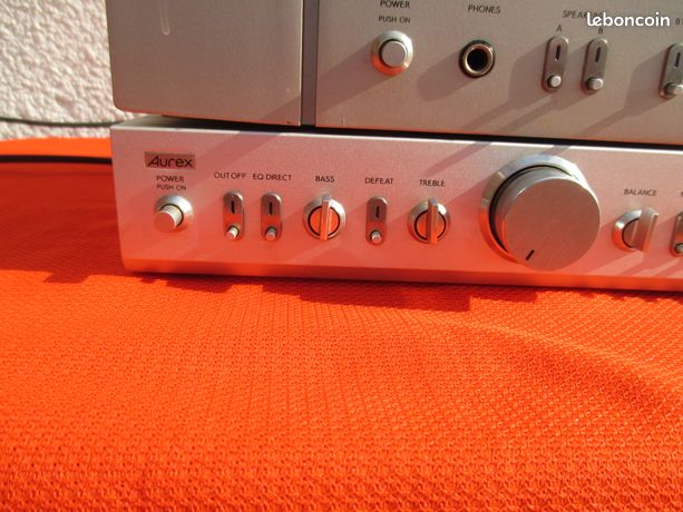 Ampli HiFi Toshiba Aurex SC-M15 / SY-C15 / ST-T10L – Révisé, Garanti 1 An