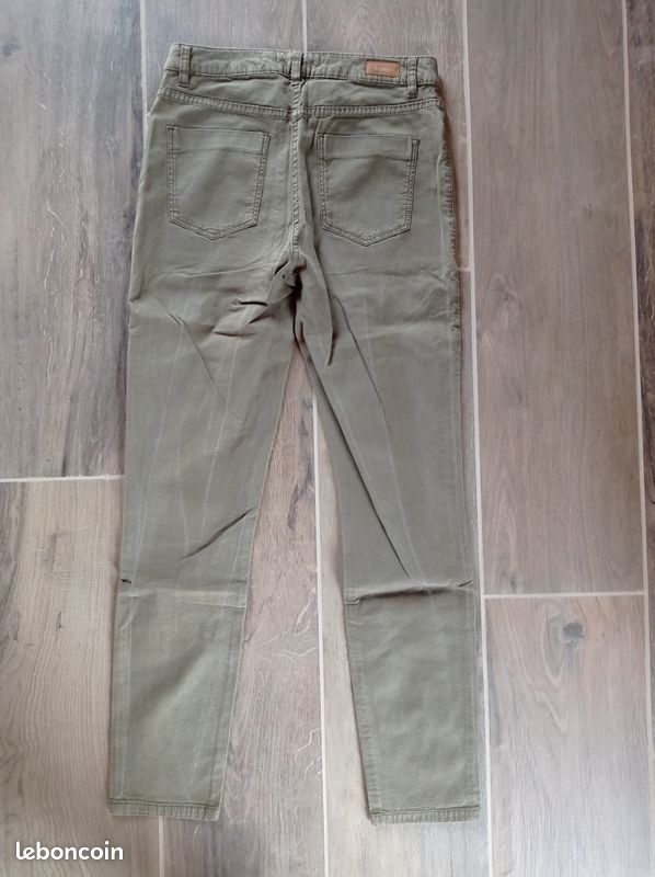 Pantalon slim fit kaki Burton taille 36 bon état (image 4)