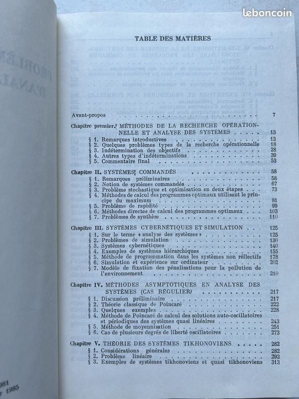 Problèmes mathématiques d'analyse de systèmes – MIR (image 3)