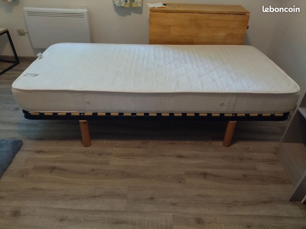 Lit plus matelas (image 2)