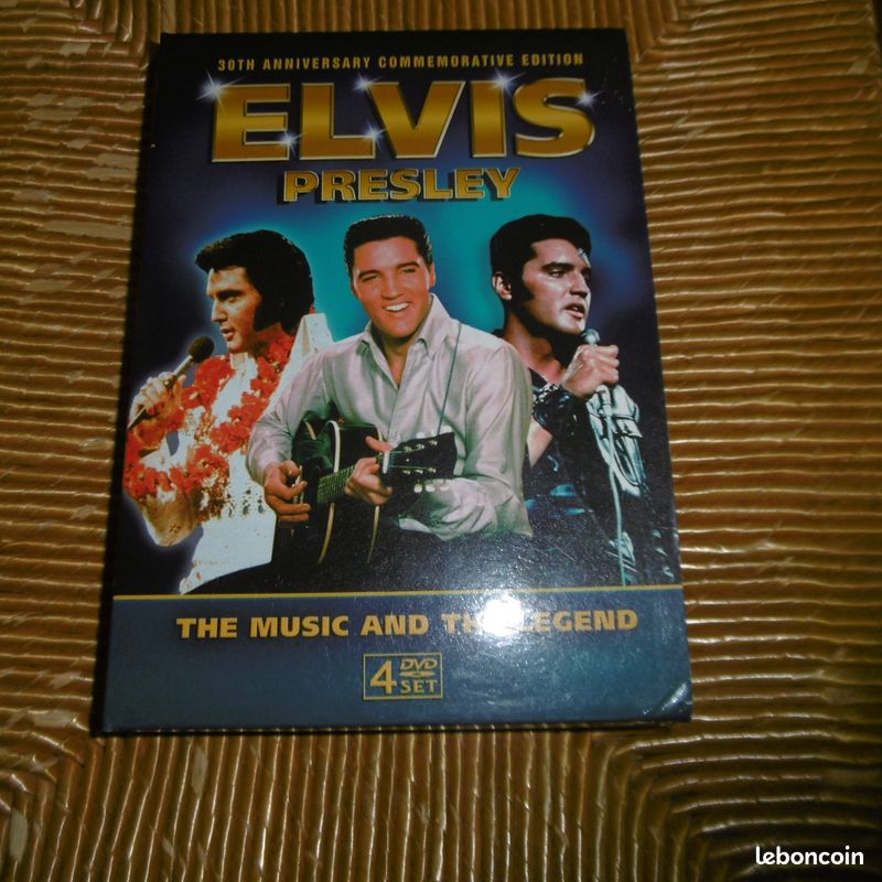 Coffret 4 dvd Elvis Presley the Music and the Legend (image 1)