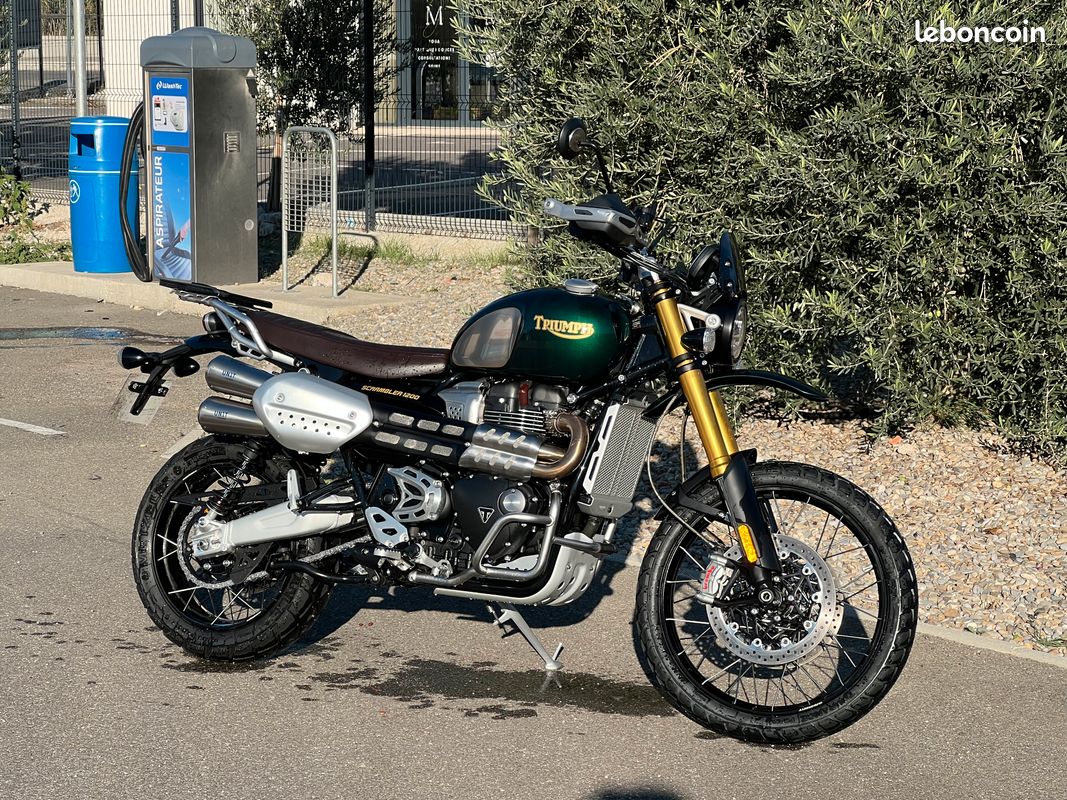 Triumph scrambler 1200 Steve McQUEEN Motos