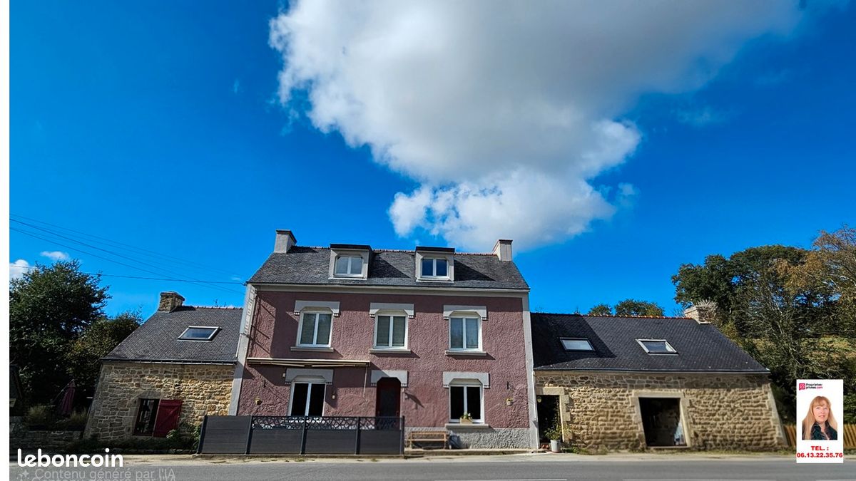Maison 11 pièces 298 m² · à Lanvénégen · 298 m² · 317 700 €