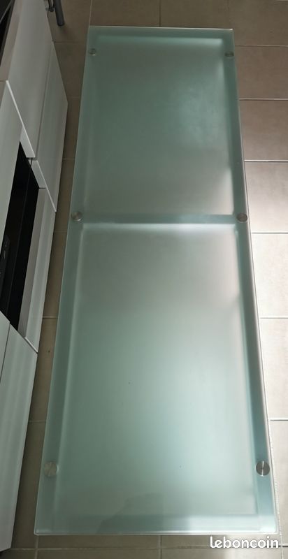 Meuble TV en verre traitté épais (image 2)
