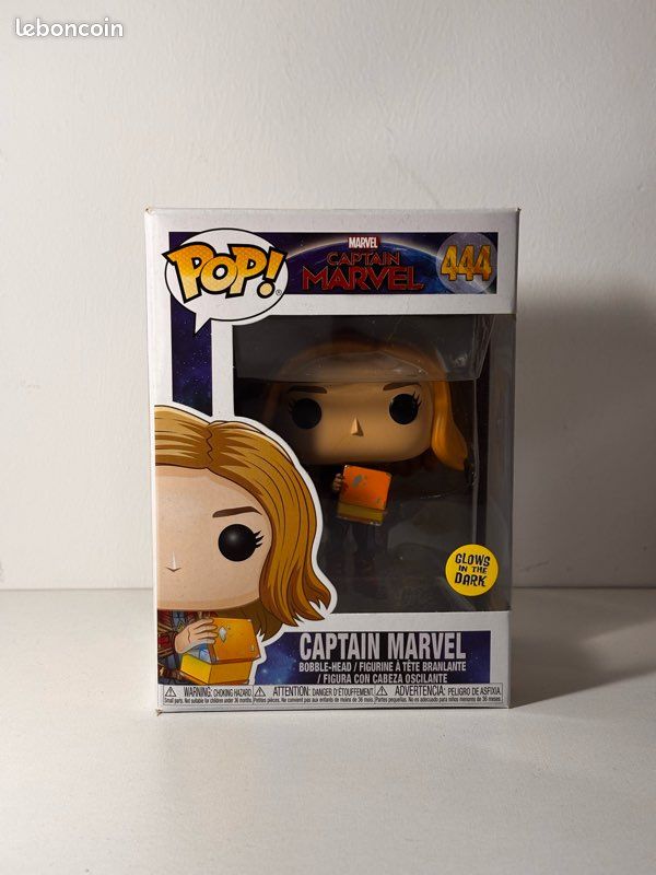 Marvel Gitd Captain Marvel Pop 444 Buy Funko Pop Captain Marvel