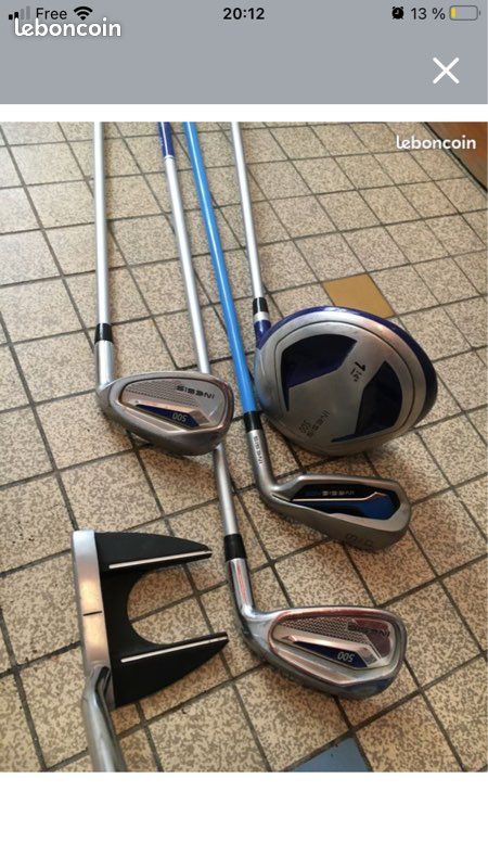 Ensemble clubs de golf Inesis enfant 11/13ans (image 1)
