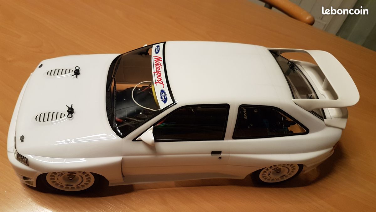 Ford escort cosworth wrc 1/10 rc tamiya drift tt02 neuve jamais