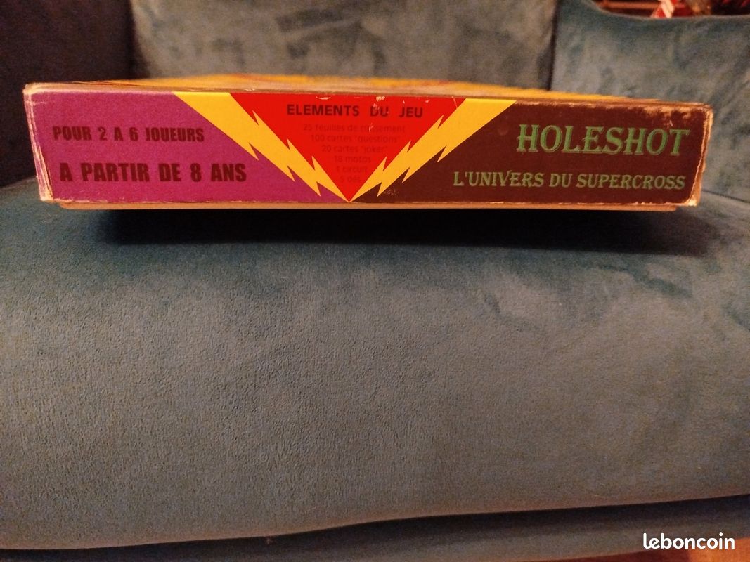Jeu De Société Vintage HOLESHOT - Supercross Moto 1995 - Complet - État Neuf