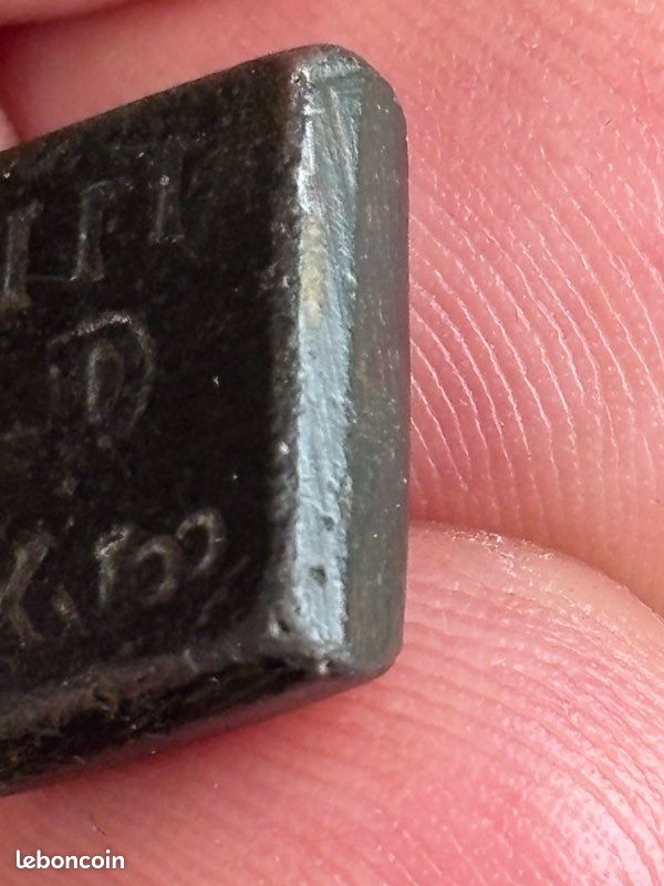 Poids monétaire pour le quart d écu d argent Louis XIV #158 (image 4)