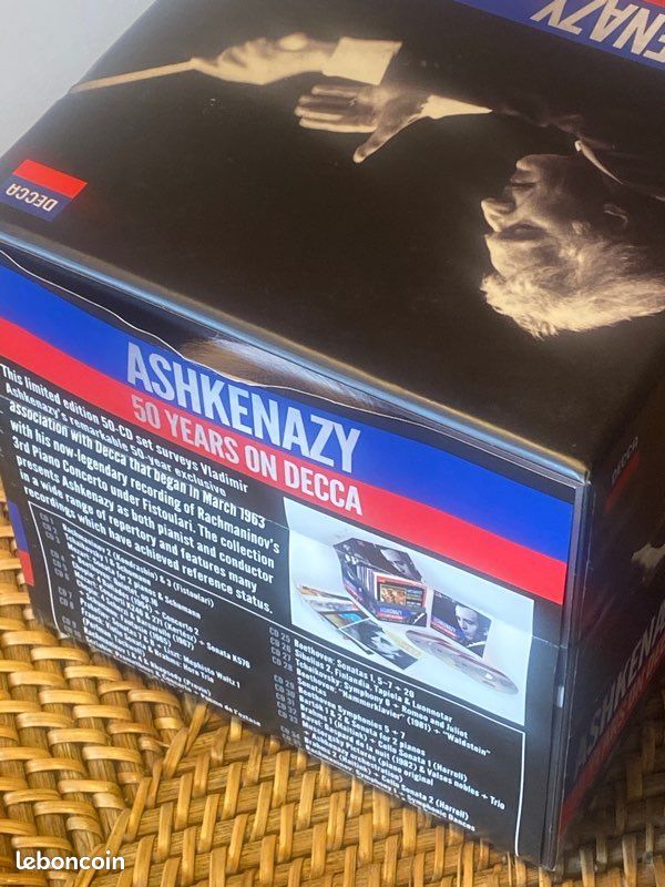 Vladimir Ashkenazy (Interprète) 50 years on Decca - Coffret 50 CD CD album, import. 50 volumes, Paru le 4 mars 2013 (image 2)