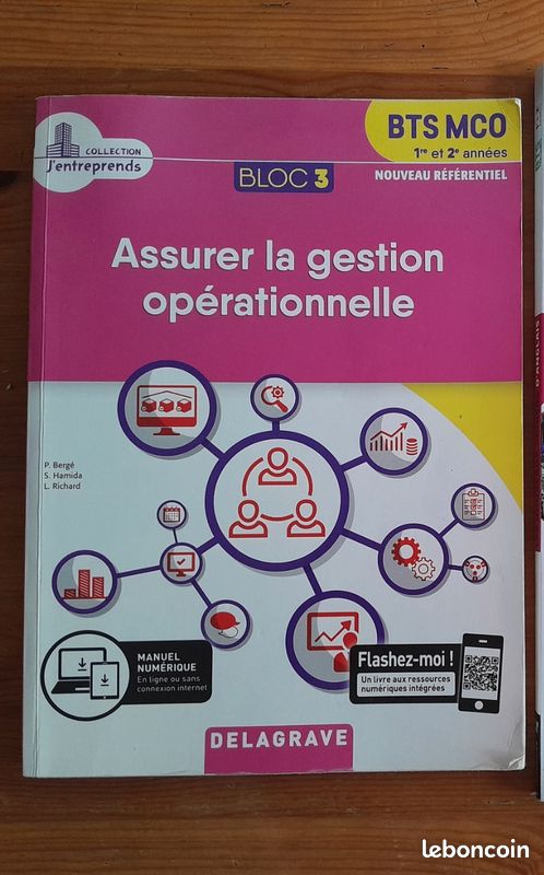 Manuel BTS MCO matière Gestion Opérationnelle (image 1)