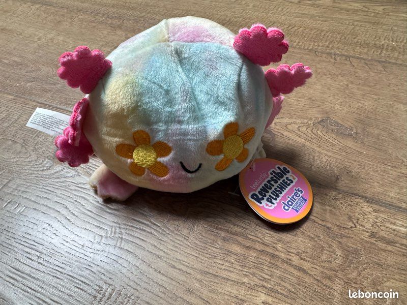 Pieuvre tie-dye peluche réversible TeeTurtle Jeux Jouets