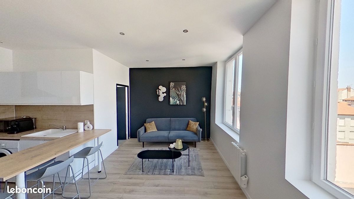 Appartement 2 pièces 45 m² · à Saint-Étienne · 45 m² · 520 €/mois