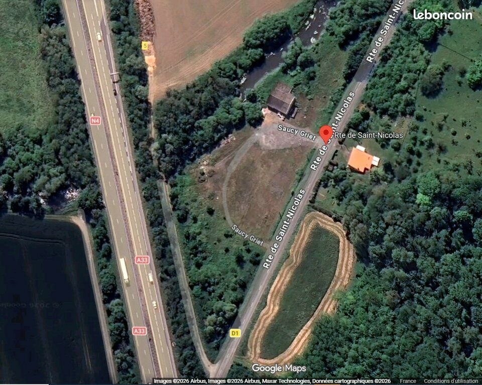 Terrain 14 459 m² Rosieres Aux Salines · à Rosières-aux-Salines · 481 500 €
