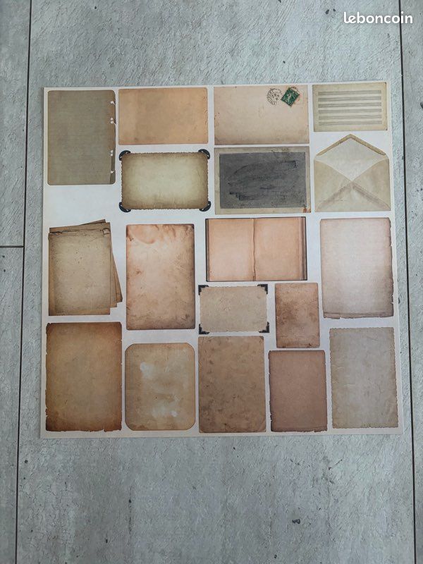 Lot de feuilles pour scrapbooking lot n 3 (image 6)