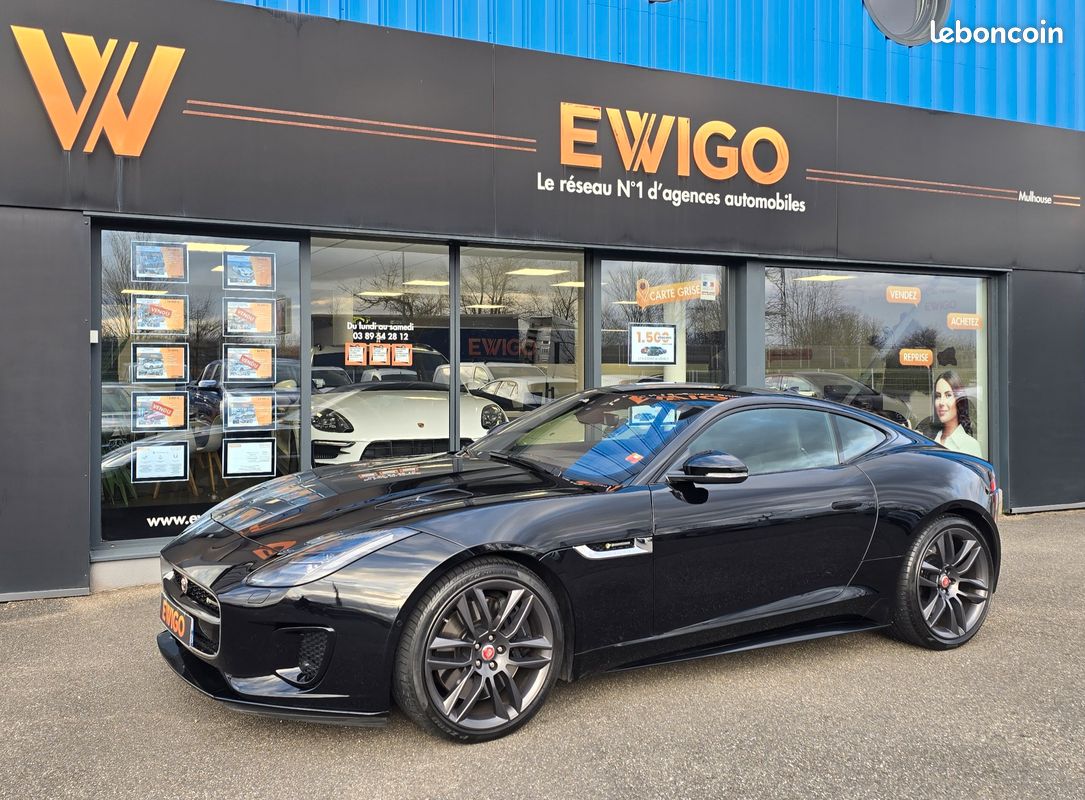 JAGUAR F-TYPE 3.0 V6 SURALIMENTE 380CH R-DYNAMIC AWD MERIDIAN/TOIT PANORAMIQUE/IMMAT Fr (image 1)