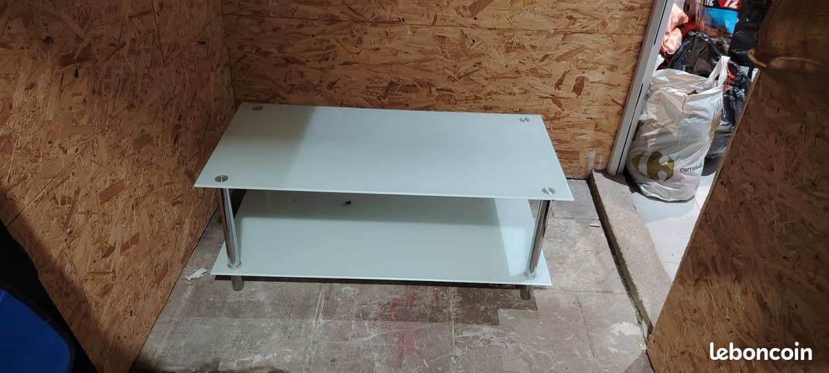 Table basse en verre (image 2)