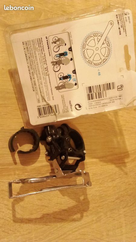 BTWIN Dérailleur VTT avant triple plateaux (image 5)