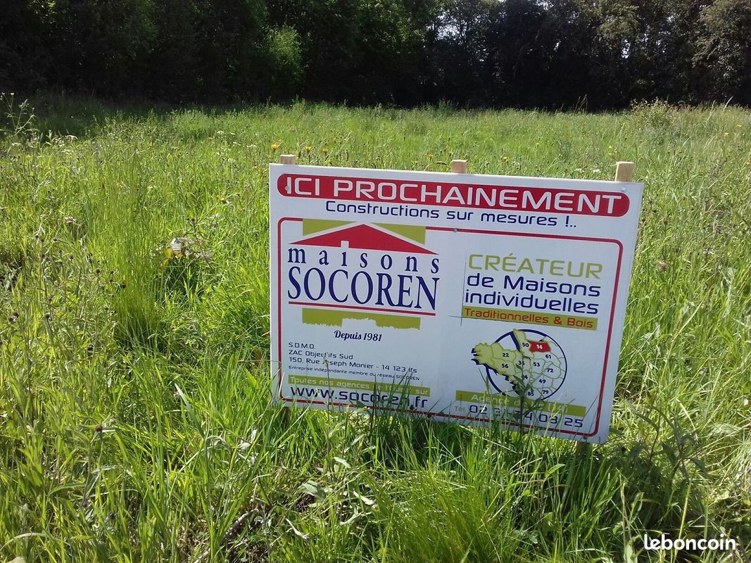 Terrain à bâtir de 353 m² à CAUVICOURT (14) · 62 000 €